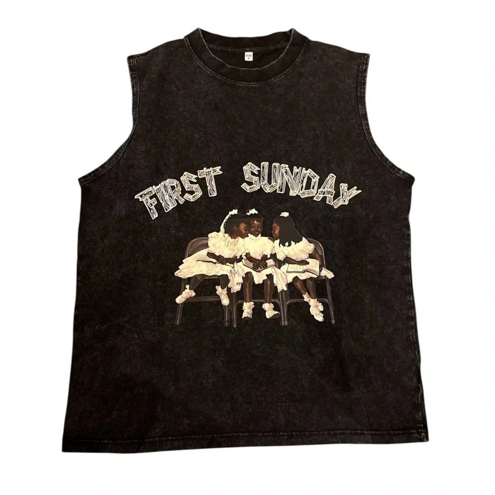 Men’s‎ Graphic Tank Top T-Shirt,Black, S, B69